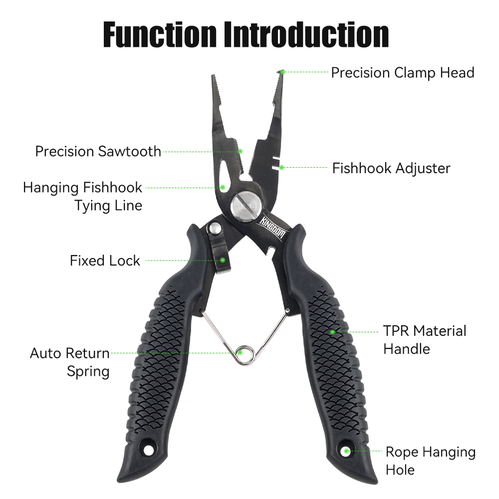 Kingdom Fishing Pliers Multifu - огляд і ціна Fishing Equipment Tools