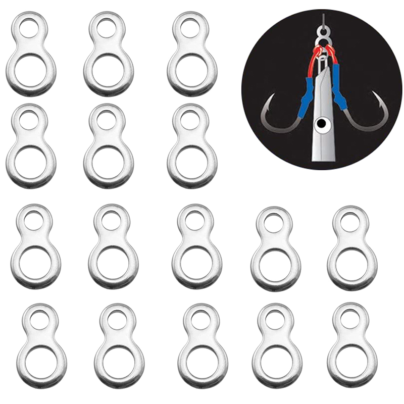 10-50Pcs Stainless Steel Fishi - огляд і ціна Fishing Equipment Tools