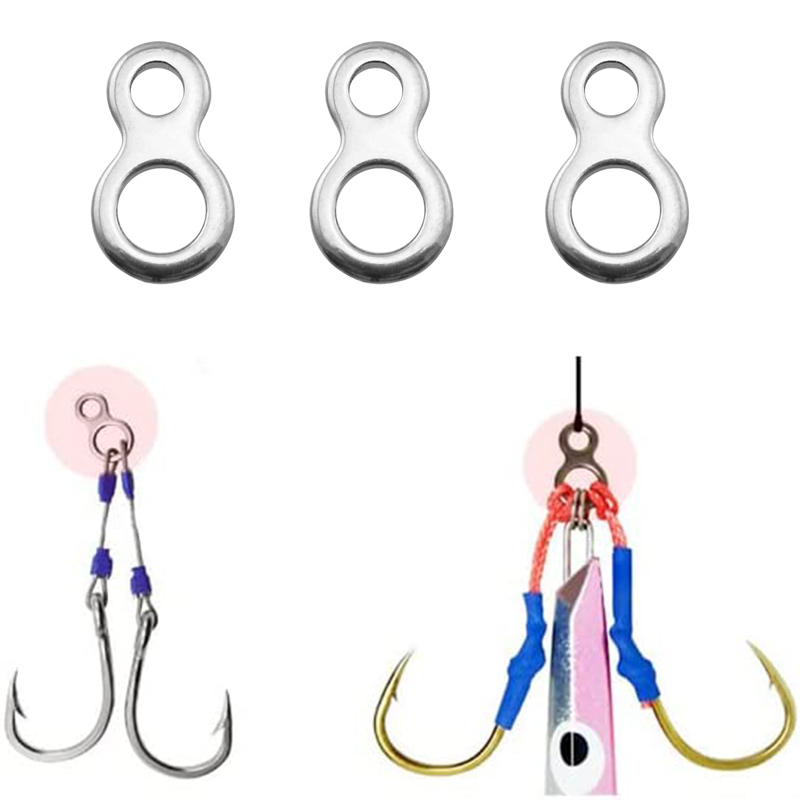10-50Pcs Stainless Steel Fishi - огляд і ціна Fishing Equipment Tools