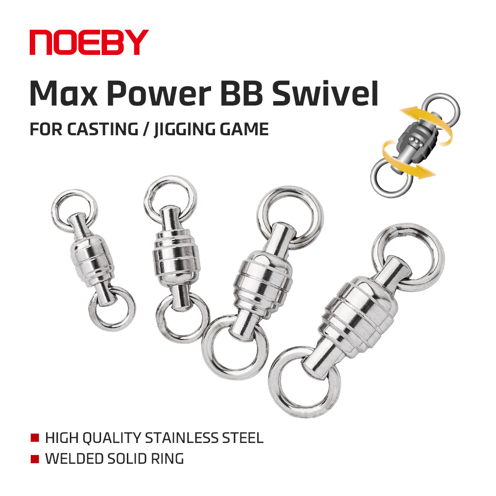 NOEBY Max Power BB Swivel High - огляд і ціна Fishing Equipment Tools