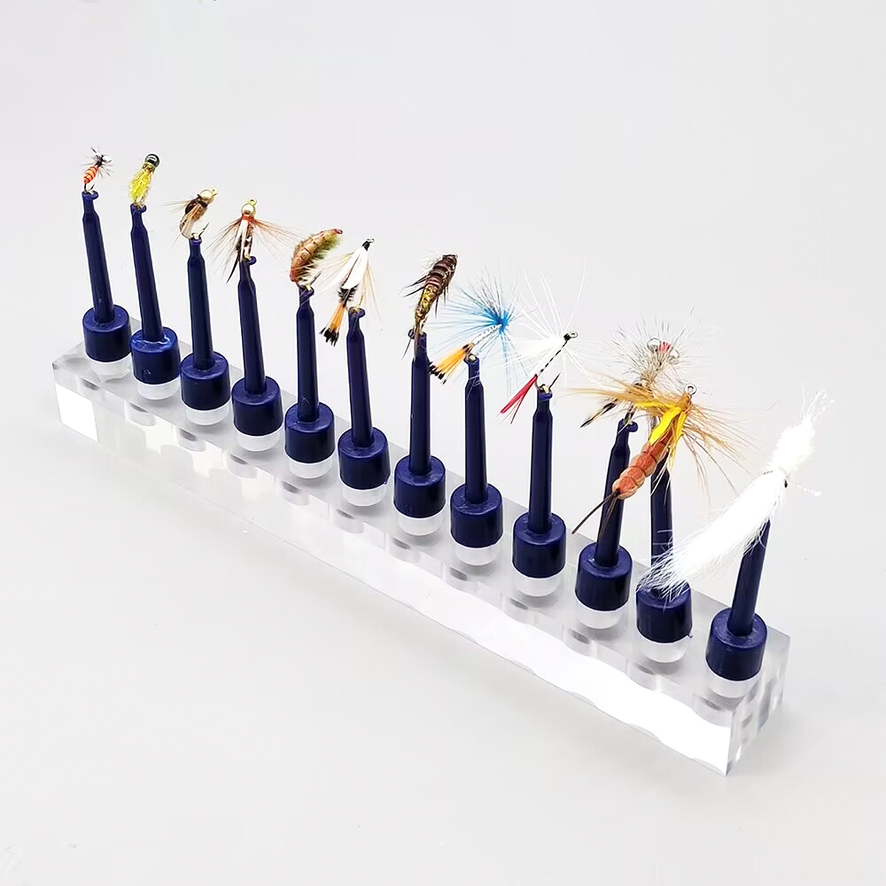 Crystal  Acrylic Stand Holder  - огляд і ціна Fishing Equipment Fly