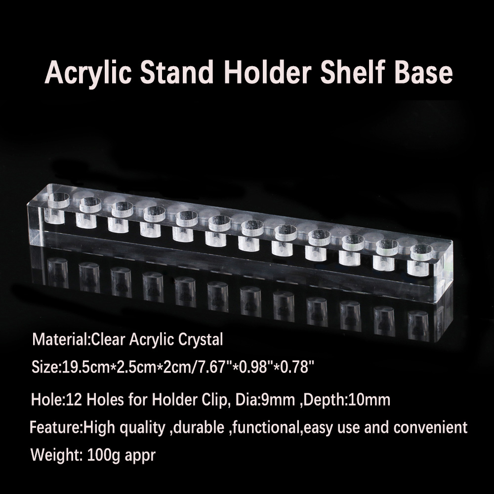 Crystal  Acrylic Stand Holder  - огляд і ціна Fishing Equipment Fly