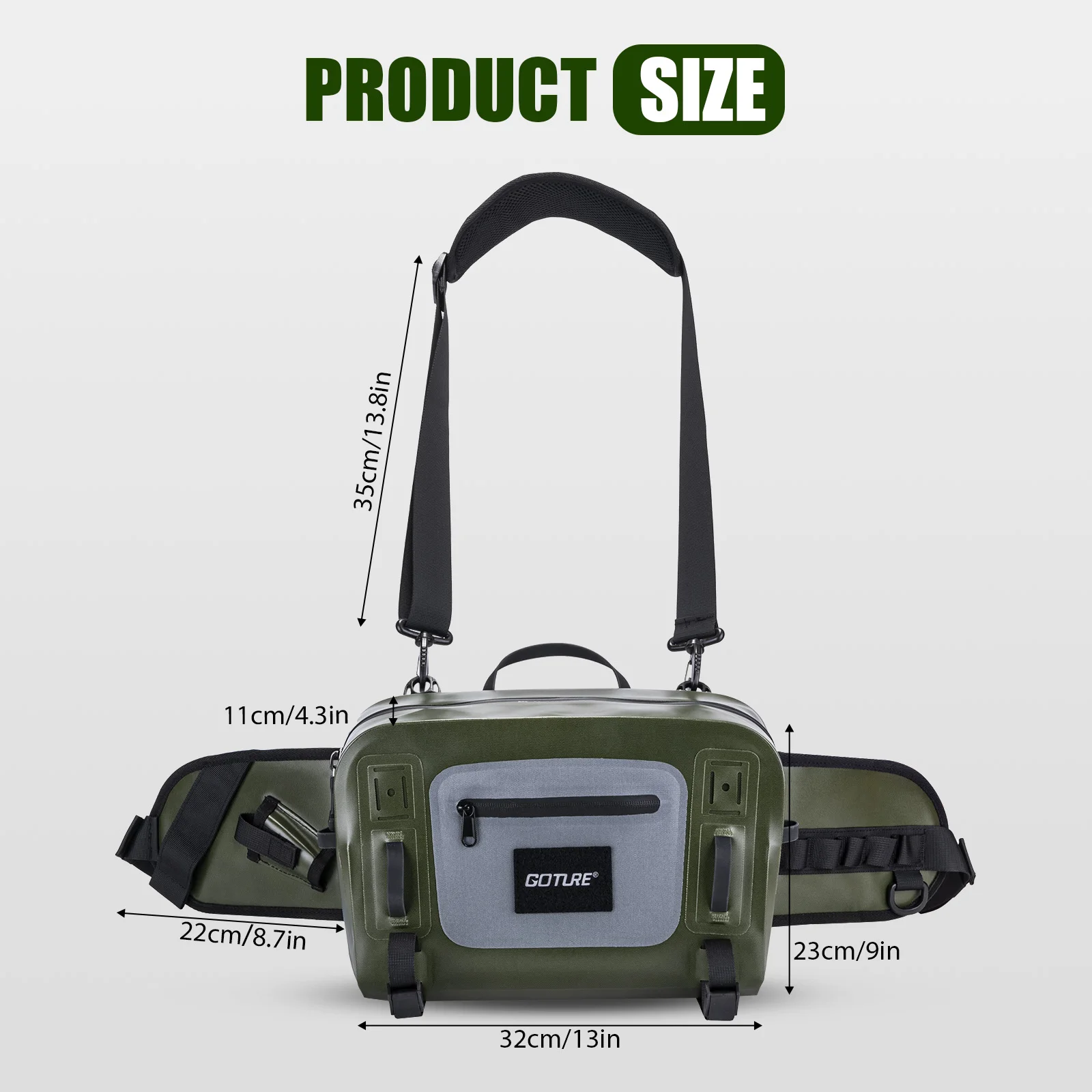 Gtoure Waterproof Fishing Tack - огляд і ціна Fishing Equipment Fly