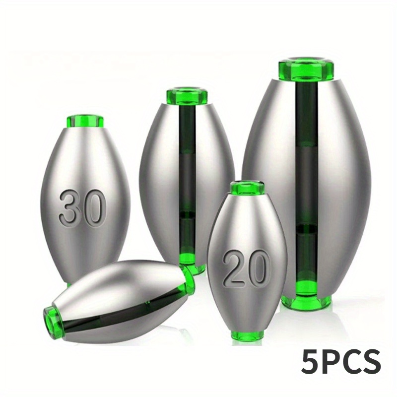 15/20/30G Olive Shape Lead Sin - огляд і ціна Fishing Equipment Tools